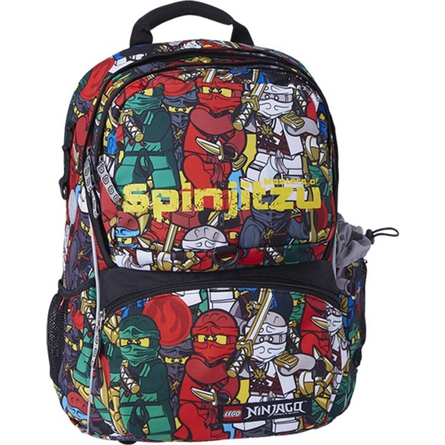 Ghiozdan scoala Freshman si sac sport LEGO Core Line - design NinjaGo Comic