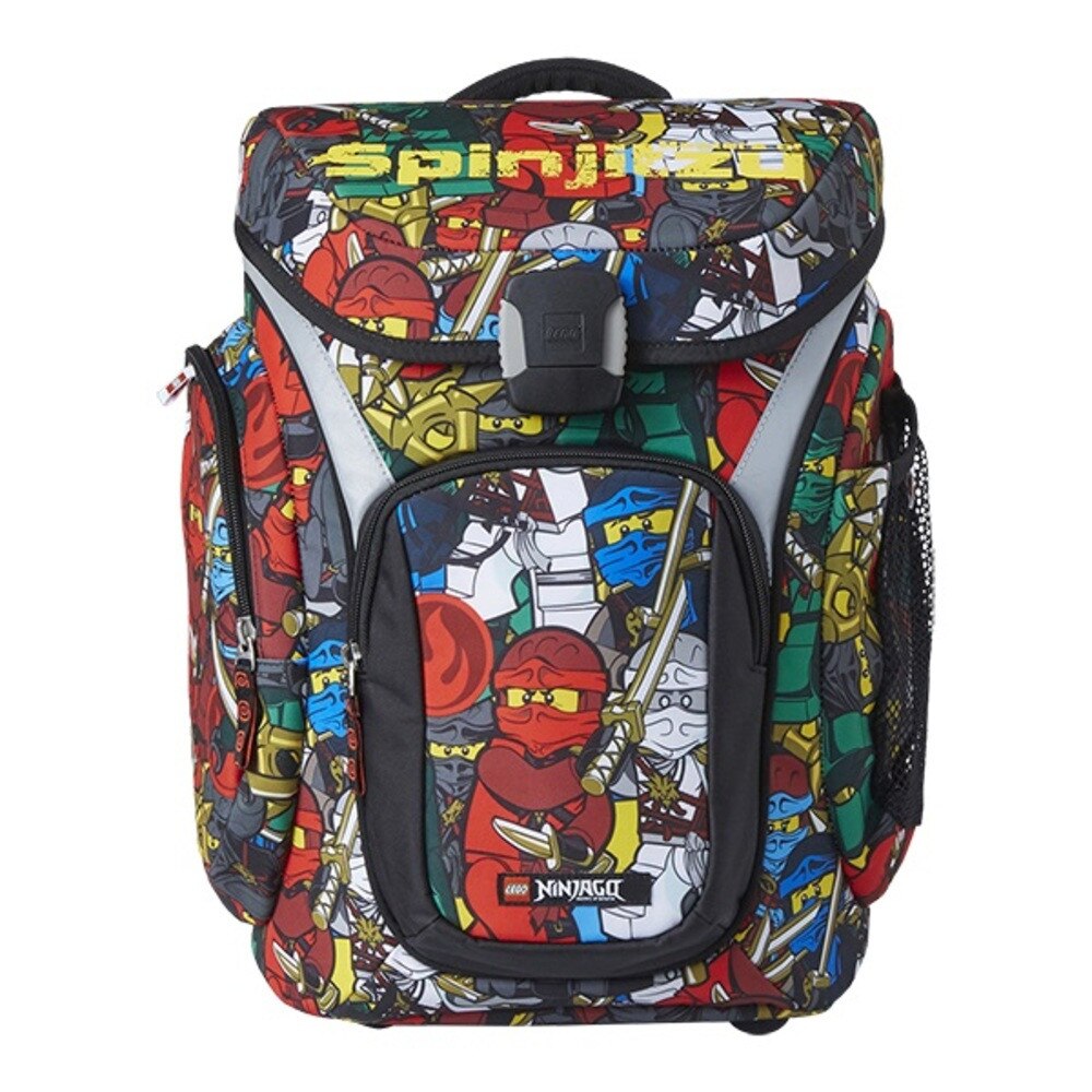 Ghiozdan scoala Explorer LEGO Core Line - design NinjaGo Comic