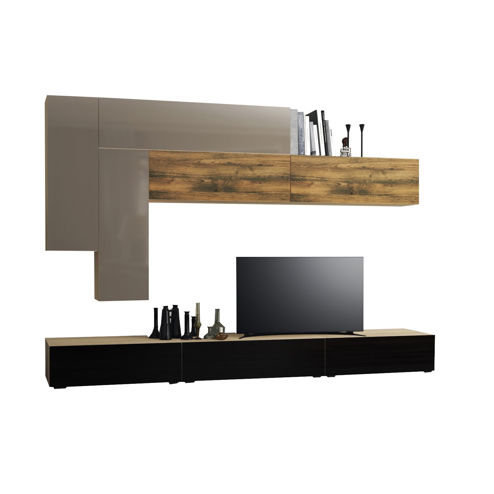 Livingroom JOIN configuratia 9 - Mobilier - Set pentru living modern , ideal pentru orice tip de spatiu