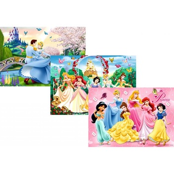 Puzzle Ravensburger Minnie Mouse set 2x24 piese Puzzle Ravensburger Minnie Mouse set 2x24 piese