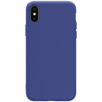 Husa Apple iPhone X Nillkin Originala Eton- Blue Husa Apple iPhone X Nillkin Originala Eton- Blue