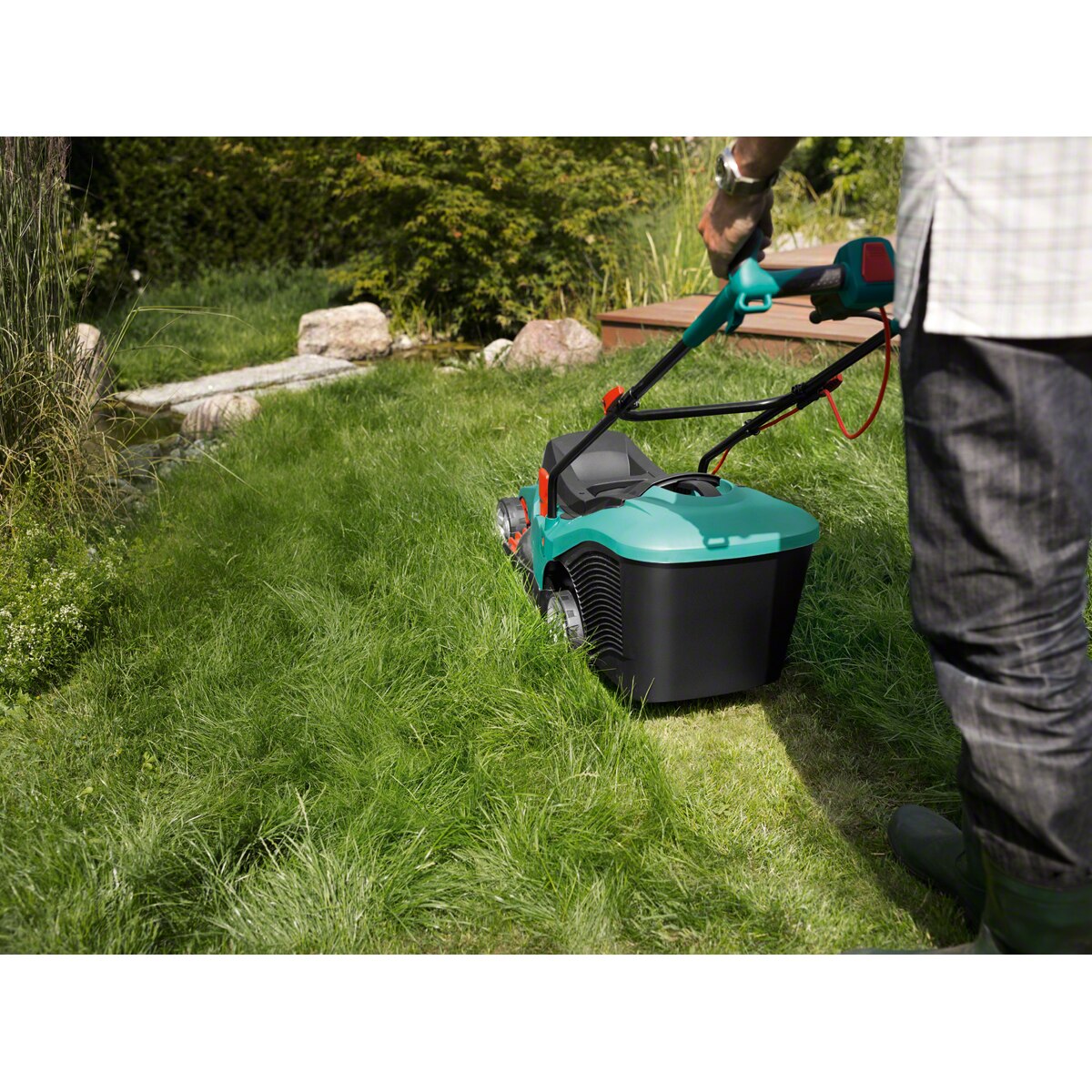 Bosch Rotak 37 Ergoflex Multimulch elektromos fűnyíró, 1400 W, 37 cm