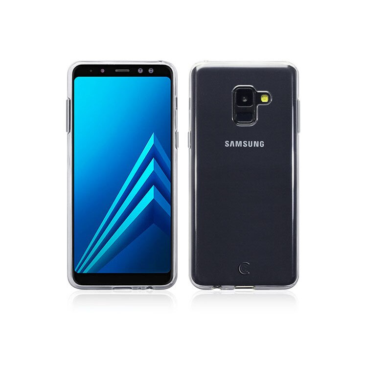 Husa protectie slim, Samsung Galaxy A6 2018, Silicon Transparent