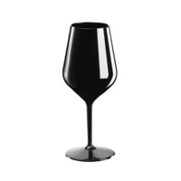 Pahar wine cocktail , Gold Plast, negru, policarbonat, 470 cc , 1 buc/set , tritan