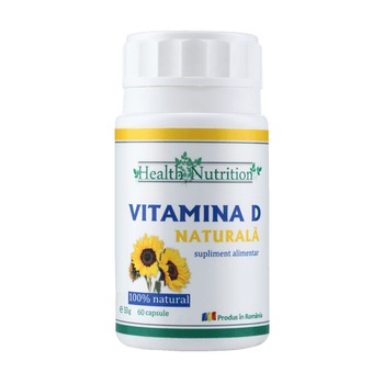 Vitamina D, 60 capsule Vitamina D, 60 capsule