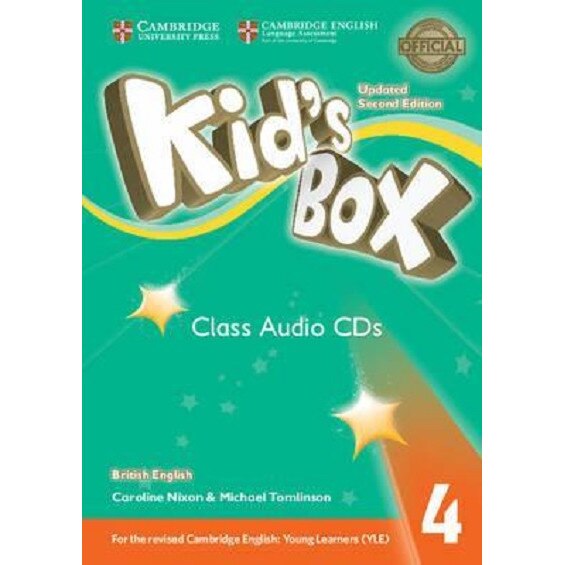 Kid's Box Level 4 Class Audio CDs (3) British English 2nd Edition