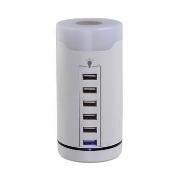 Statie de incarcare USB Clip Sonic TEA186, 6 iesiri USB, 5V 6A, Lumina de operare , Alb Statie de incarcare USB Clip Sonic TEA186, 6 iesiri USB, 5V 6A, Lumina de operare , Alb