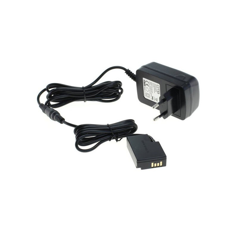 Vhbw Alimentatore CA Con Accoppiatore DC Per Canon, Sostituisce ACK-E18, Compatibile Batteria LP-E17, 8V 3.0A, Cavo 2m, Per Fotocamera EOS