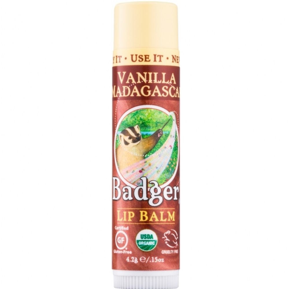 Balsam de buze cu vanilie Vanilla Madagascar 4.2 g Badger