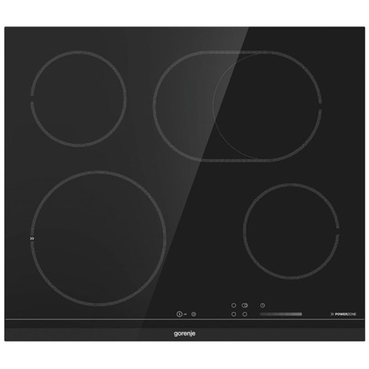 Plita incorporabila GORENJE ECS648BCSC, vitroceramica, 4 arzatoare, negru
