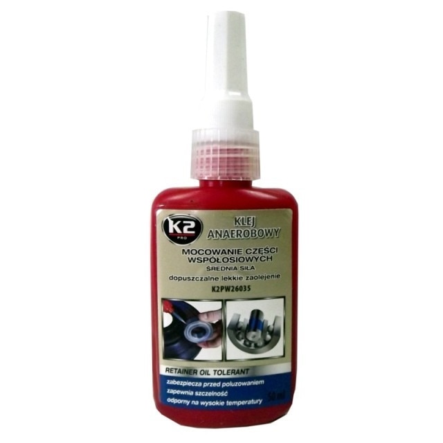 Solutie blocat suruburi mediu W243 50ml K2