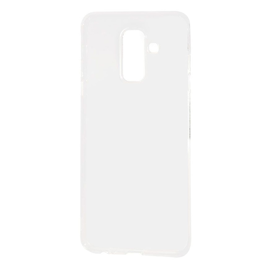 Husa de protectie Lemontti Silicon pentru Samsung Galaxy A6 Plus (2018), Transparent
