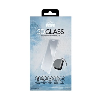 Folie de protectie Eiger Sticla 3D Edge to Edge pentru Samsung Galaxy J6 (2018), Transparent Folie de protectie Eiger Sticla 3D Edge to Edge pentru Samsung Galaxy J6 (2018), Transparent
