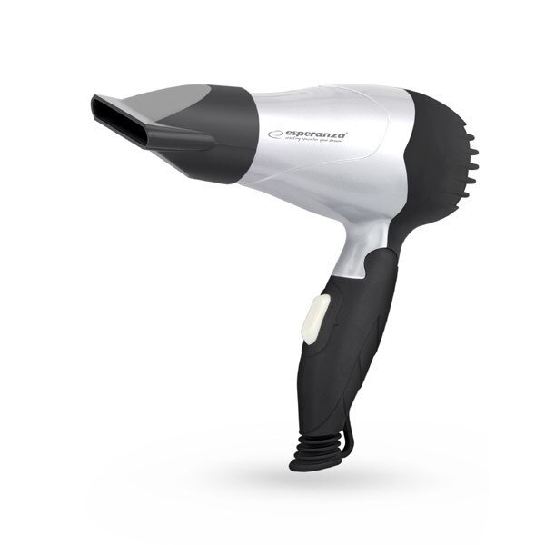 Uscator de par Esperanza EBH002S, 850W, Concentrator, Negru/Argintiu