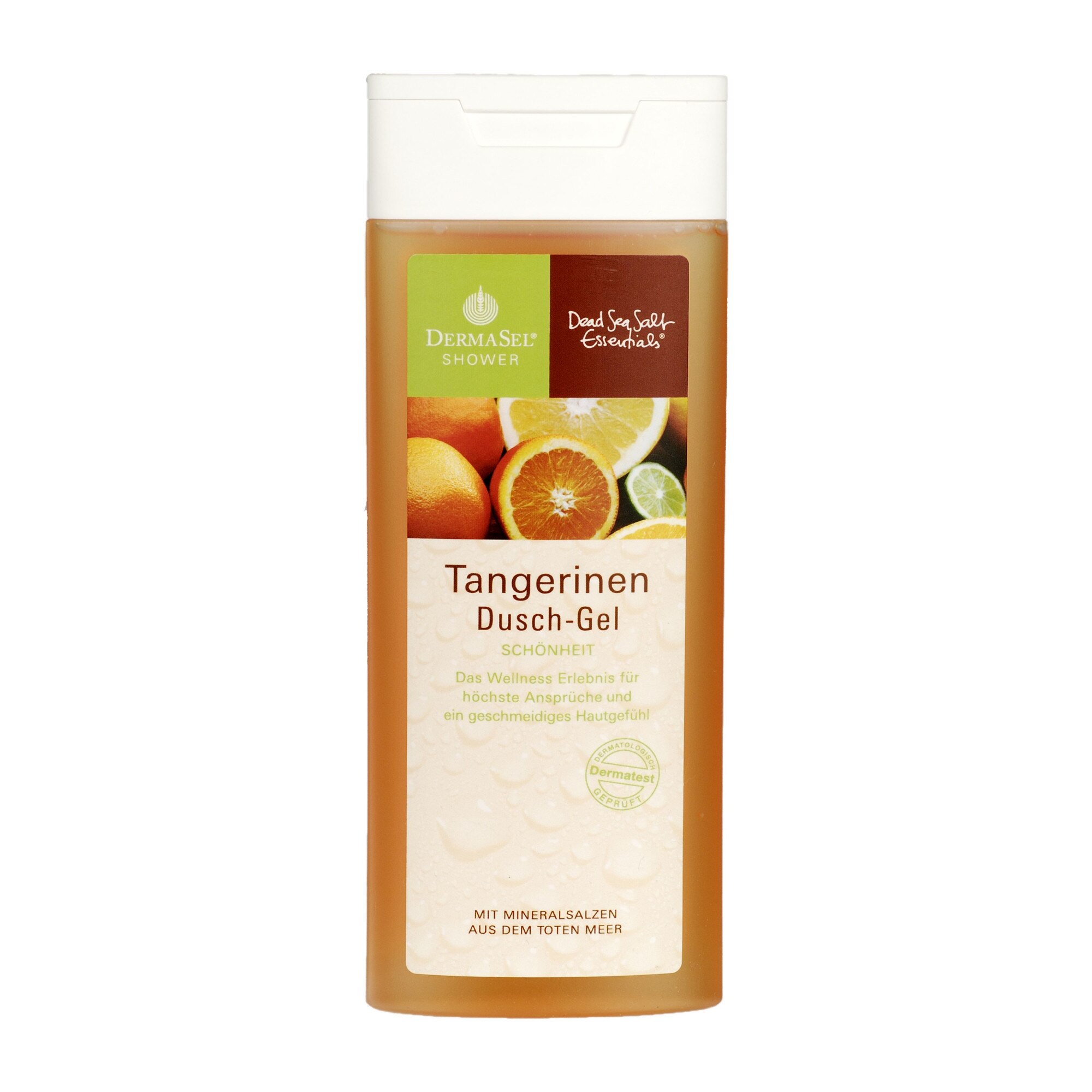 Gel de dus cu mandarine si minerale, Dermasel, 150 ml