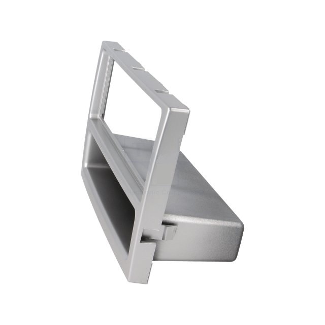 Cadru radio , Rama adaptoare radio pentru Opel, matt-chrom 1DIN