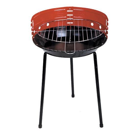 Gratar gradina portabil, grill cromat - Caorle 37x45cm