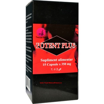 Supliment alimentar Potent pentru prelungirea si intensificarea actului sexual, combaterea stresului si obtinerea unor erectii ferme si de lunga durata, 15 capsule Supliment alimentar Potent pentru prelungirea si intensificarea actului sexual, combaterea stresului si obtinerea unor erectii ferme si de lunga durata, 15 capsule