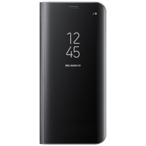 Mug produce Datum Husa Book Clear View compatibila cu Samsung Galaxy S8, Black - eMAG.ro