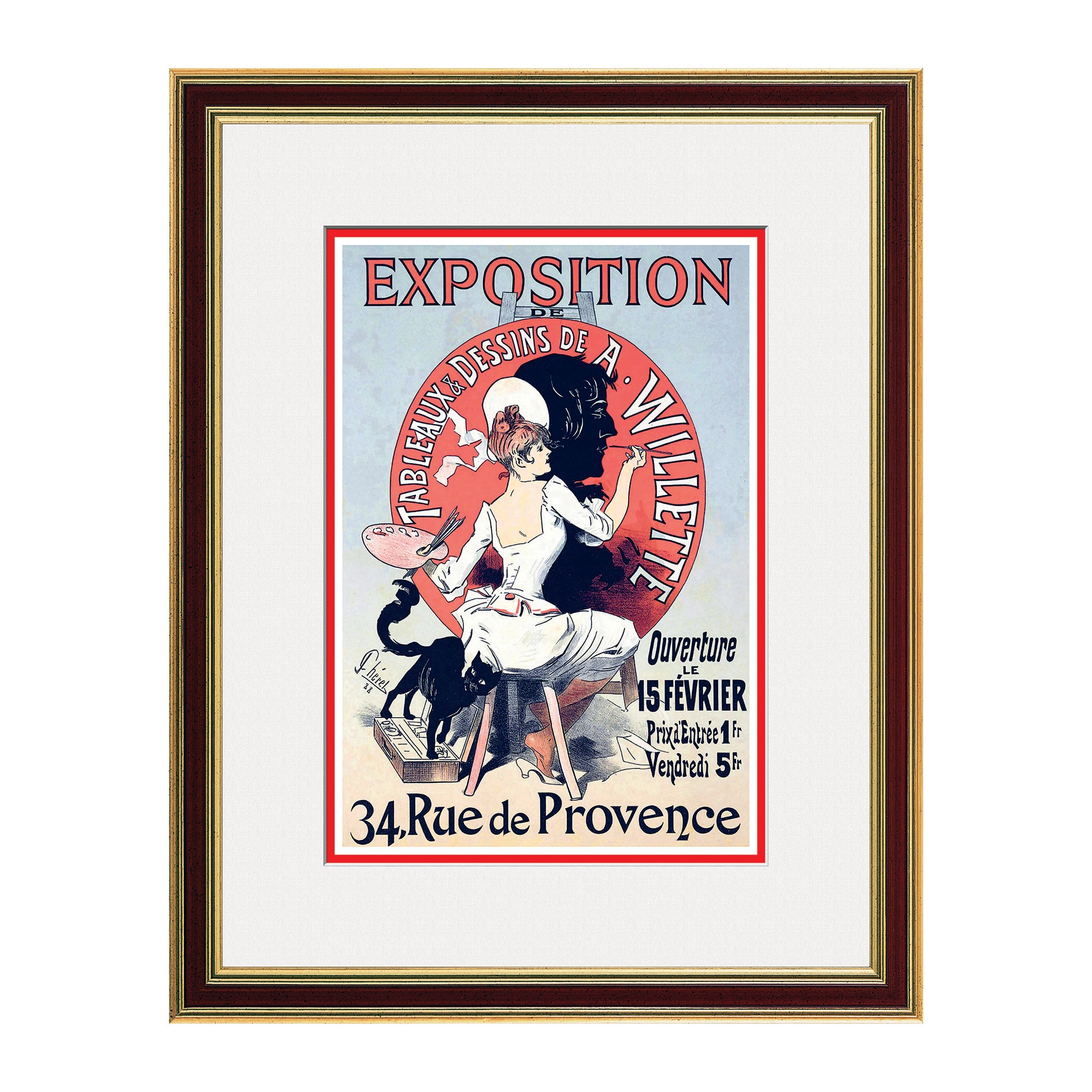 Fototapet Simulare Tablou, Vintage ADS - ST-VTP-134, 47 x 60 cm