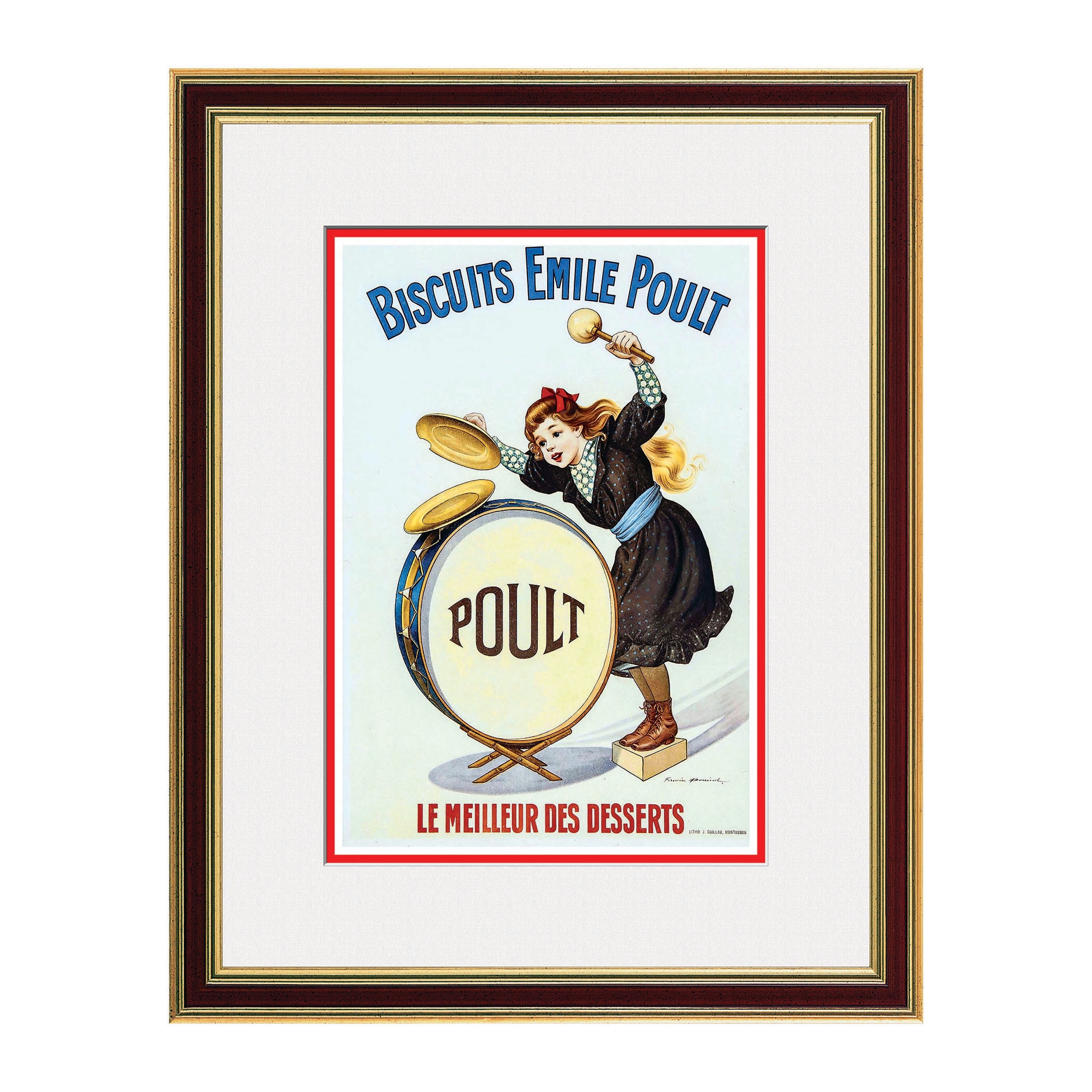 Fototapet Simulare Tablou, Vintage ADS - ST-VTP-098, 47 x 60 cm