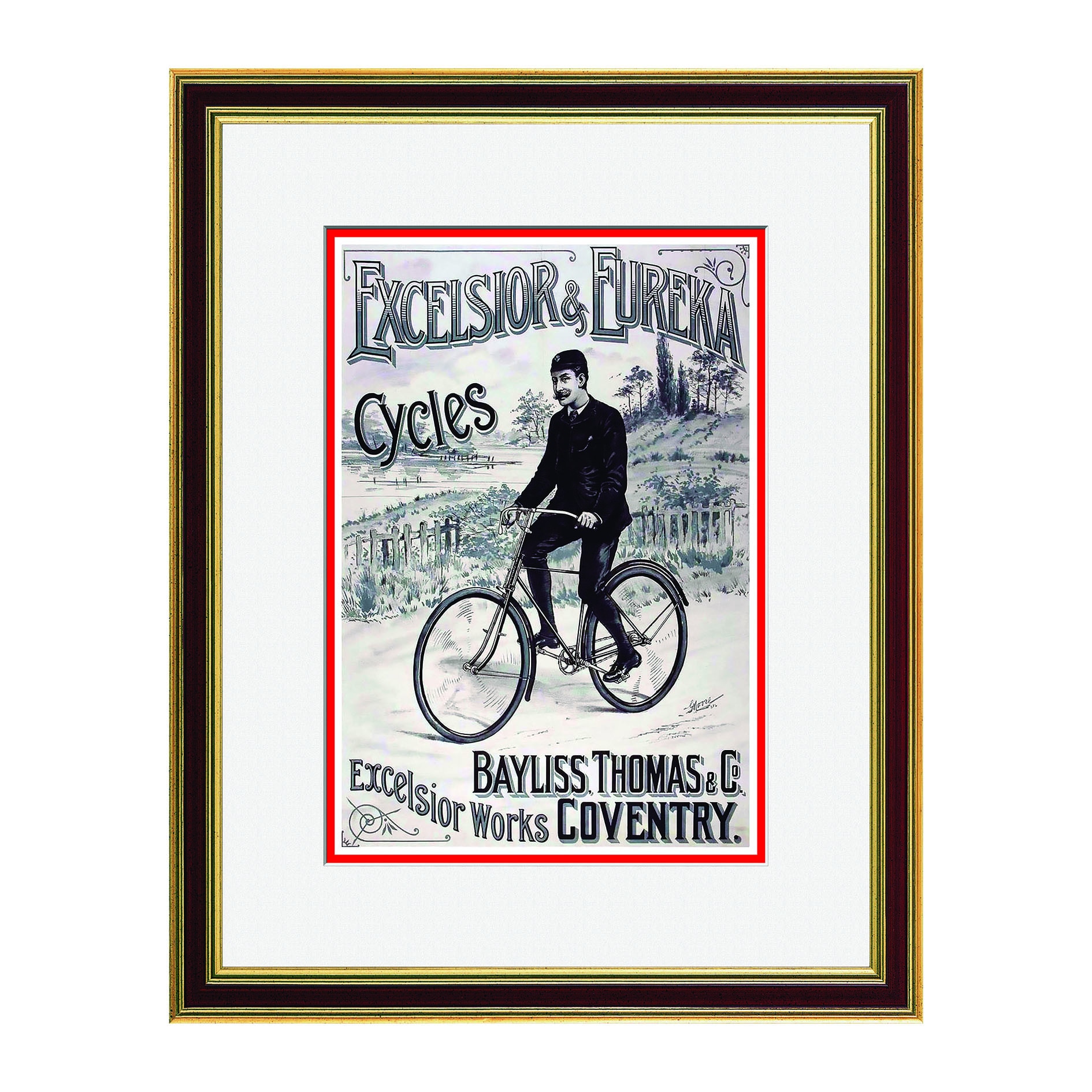 Fototapet Simulare Tablou, Vintage ADS - ST-VTP-044, 47 x 60 cm