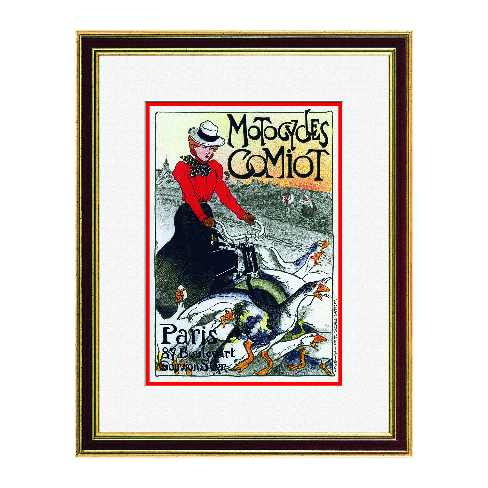 Fototapet Simulare Tablou, Vintage ADS - ST-VTP-064, 47 x 60 cm