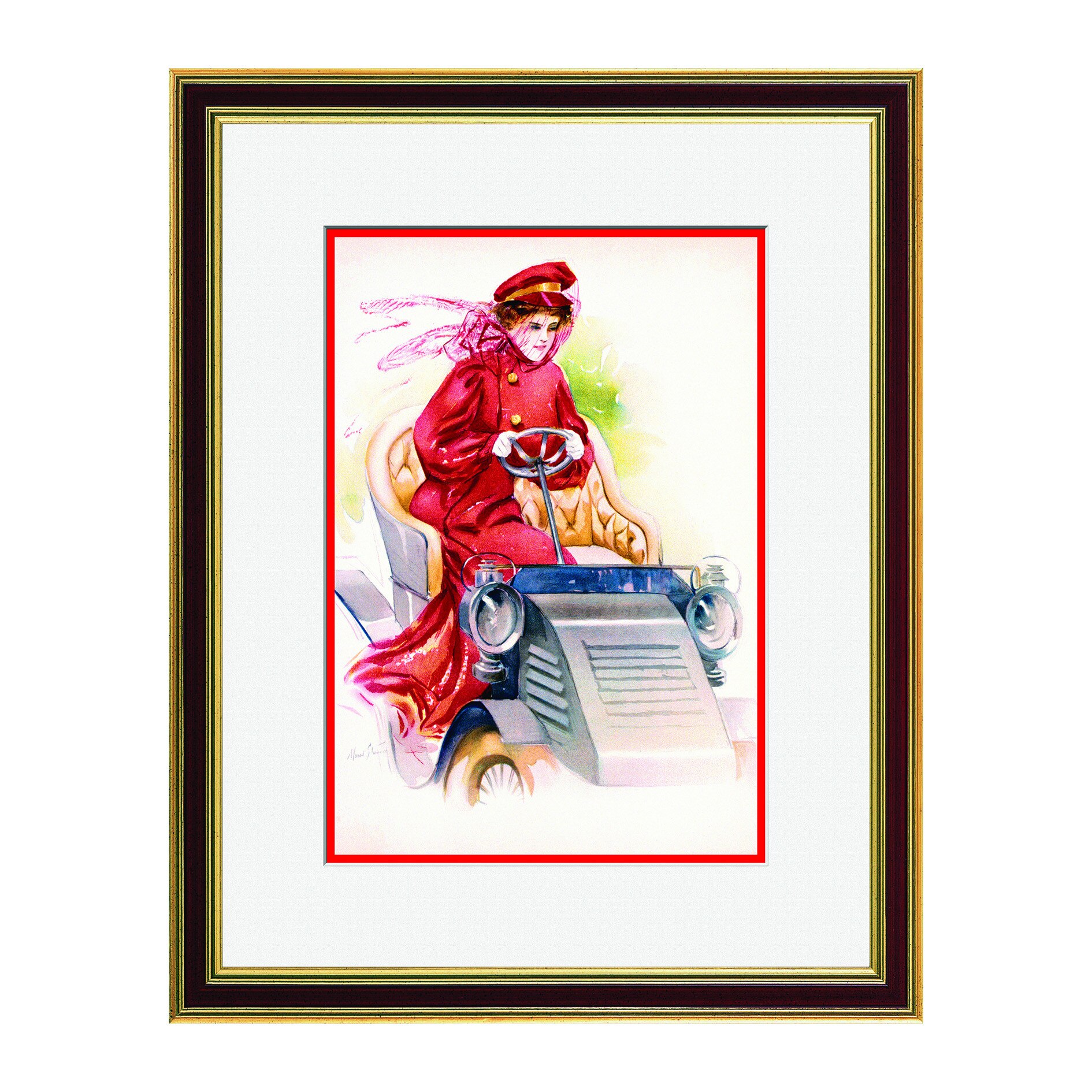 Fototapet Simulare Tablou, Vintage ADS - ST-VTP-123, 47 x 60 cm