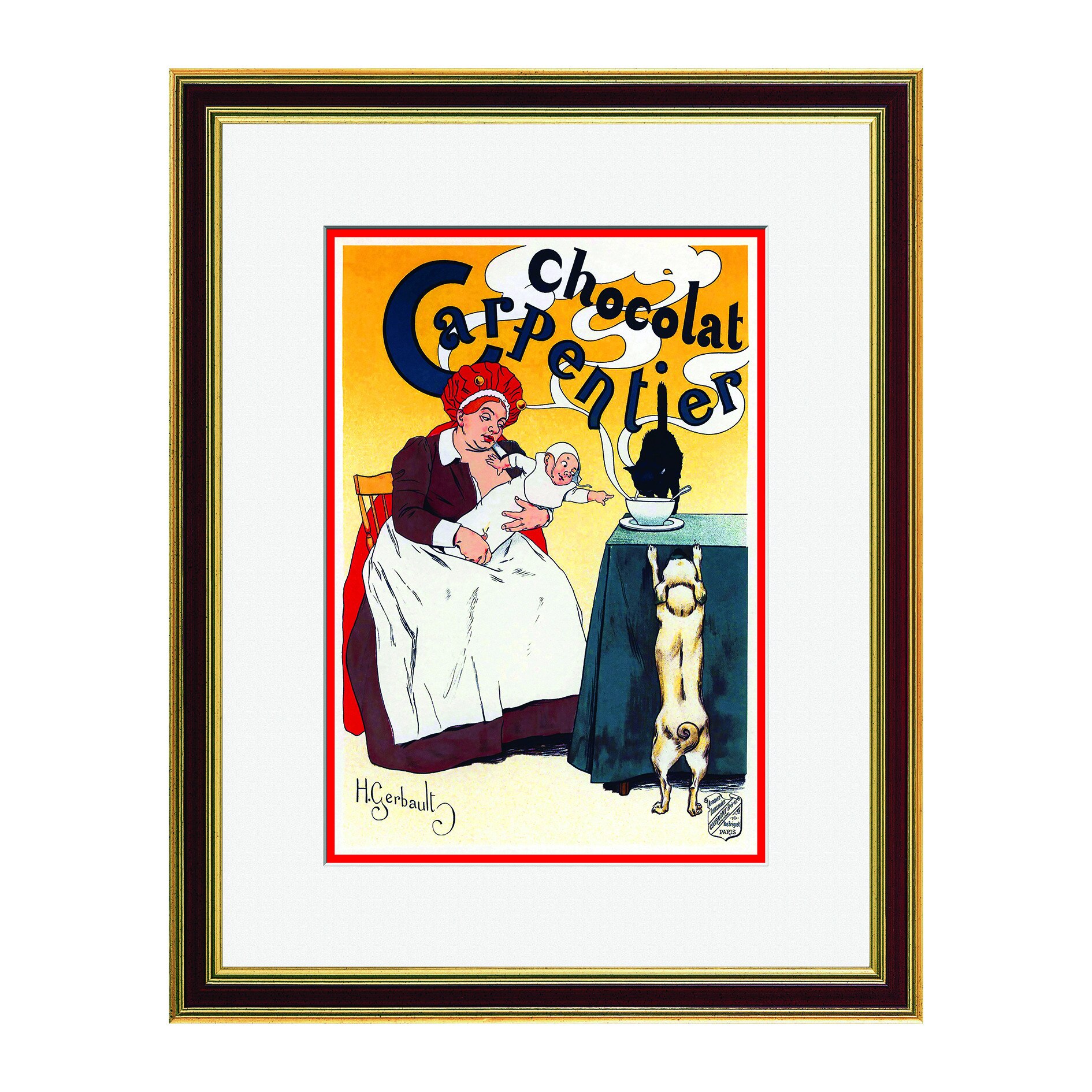 Fototapet Simulare Tablou, Vintage ADS - ST-VTP-094, 47 x 60 cm