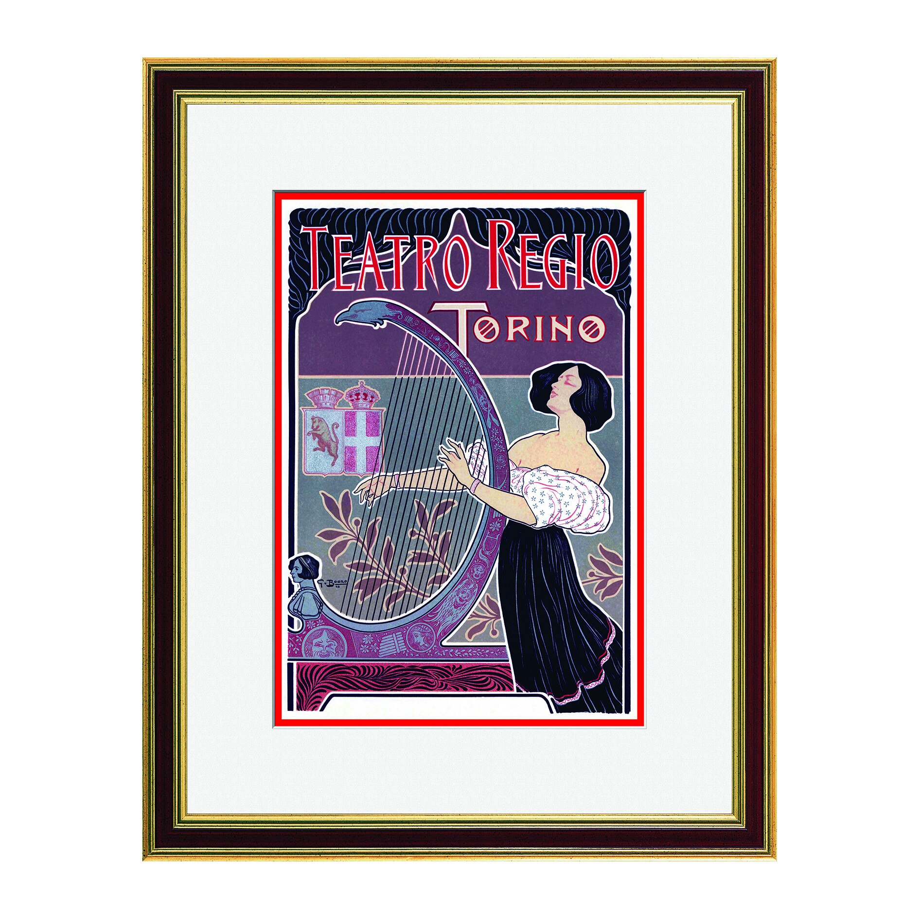 Fototapet Simulare Tablou, Vintage ADS - ST-VTP-322, 47 x 60 cm