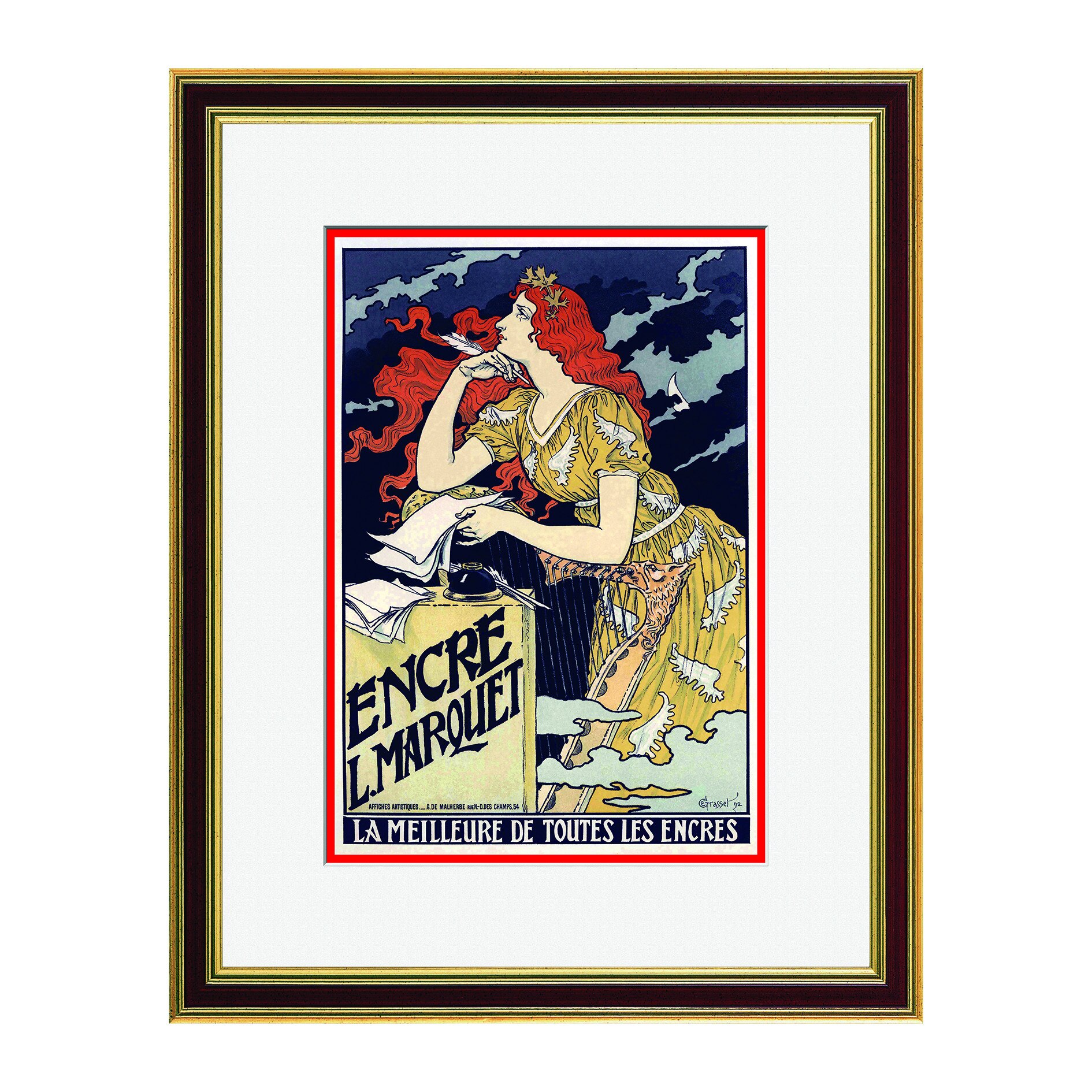 Fototapet Simulare Tablou, Vintage ADS - ST-VTP-338, 47 x 60 cm