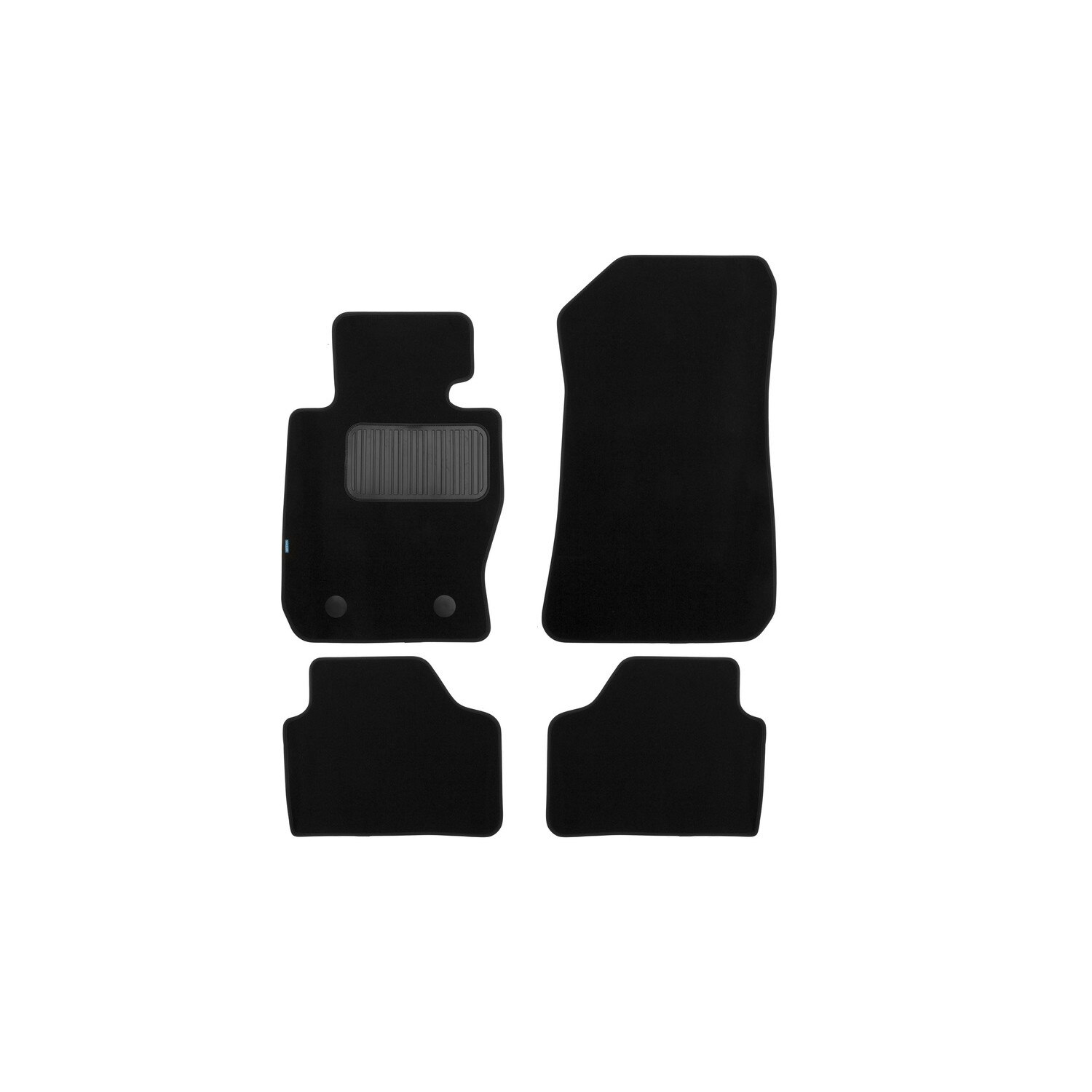 Set 4 covorase material textil pentru Audi A4 B8 (2007-2016) marca KLEVER