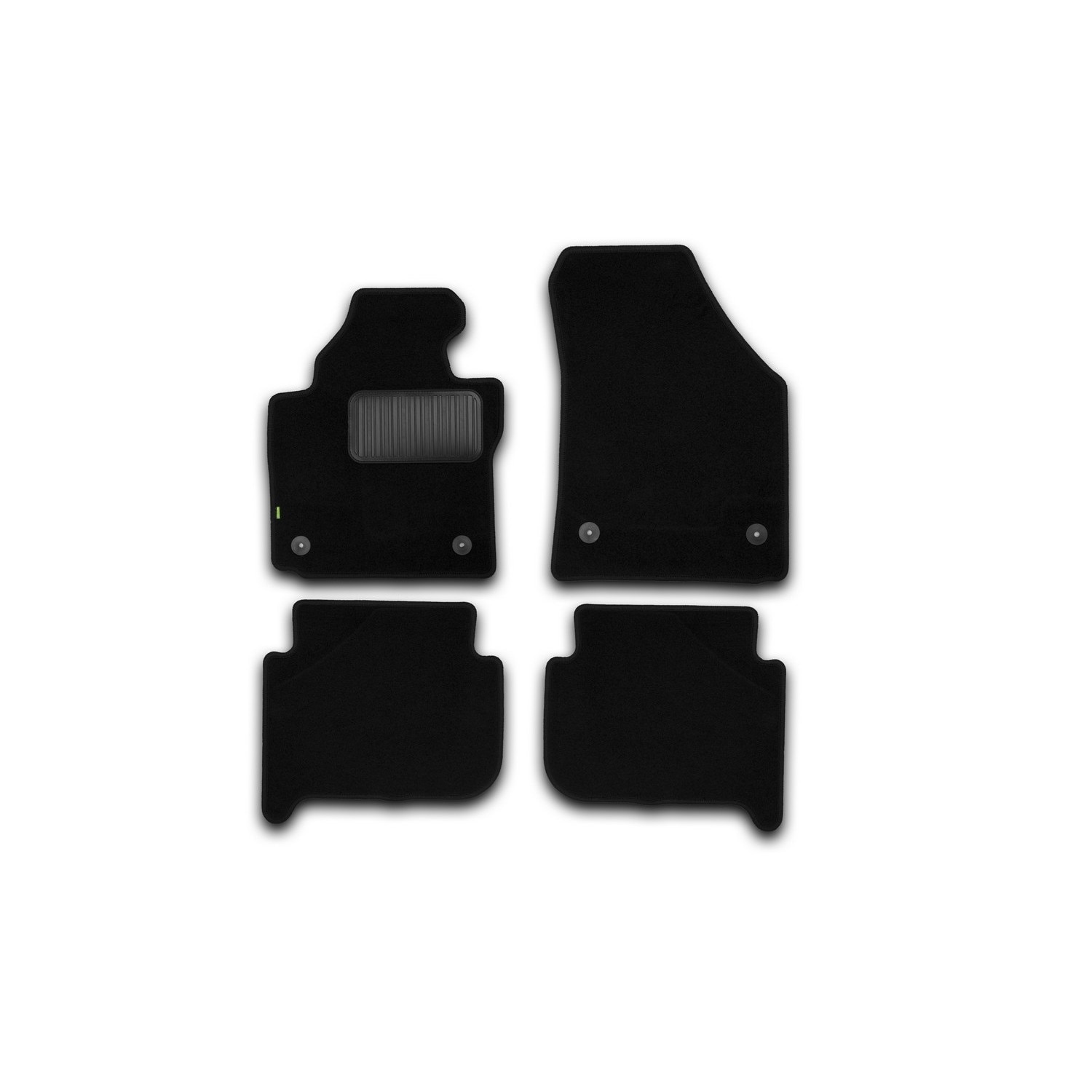 Set 4 covorase material textil pentru VW Touran (2005-2015) marca KLEVER