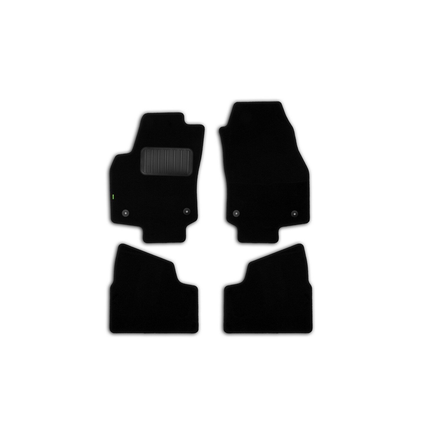 Set 4 covorase material textil pentru Opel Astra H (2004-2009) marca KLEVER