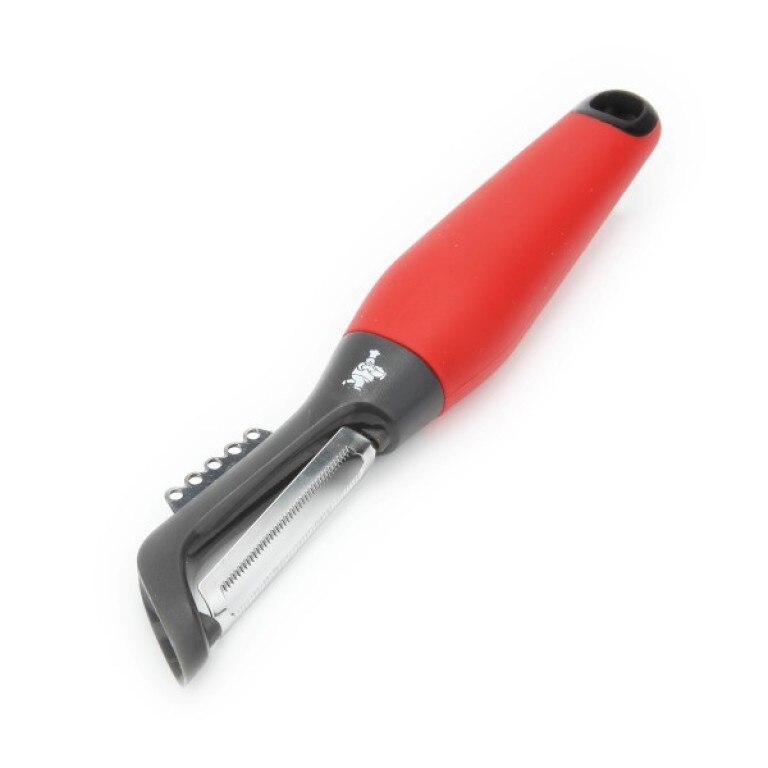 Curatator fructe si legume Atlanta, Luigi Ferrero, FR-1958, Otel inoxidabil, Rosu