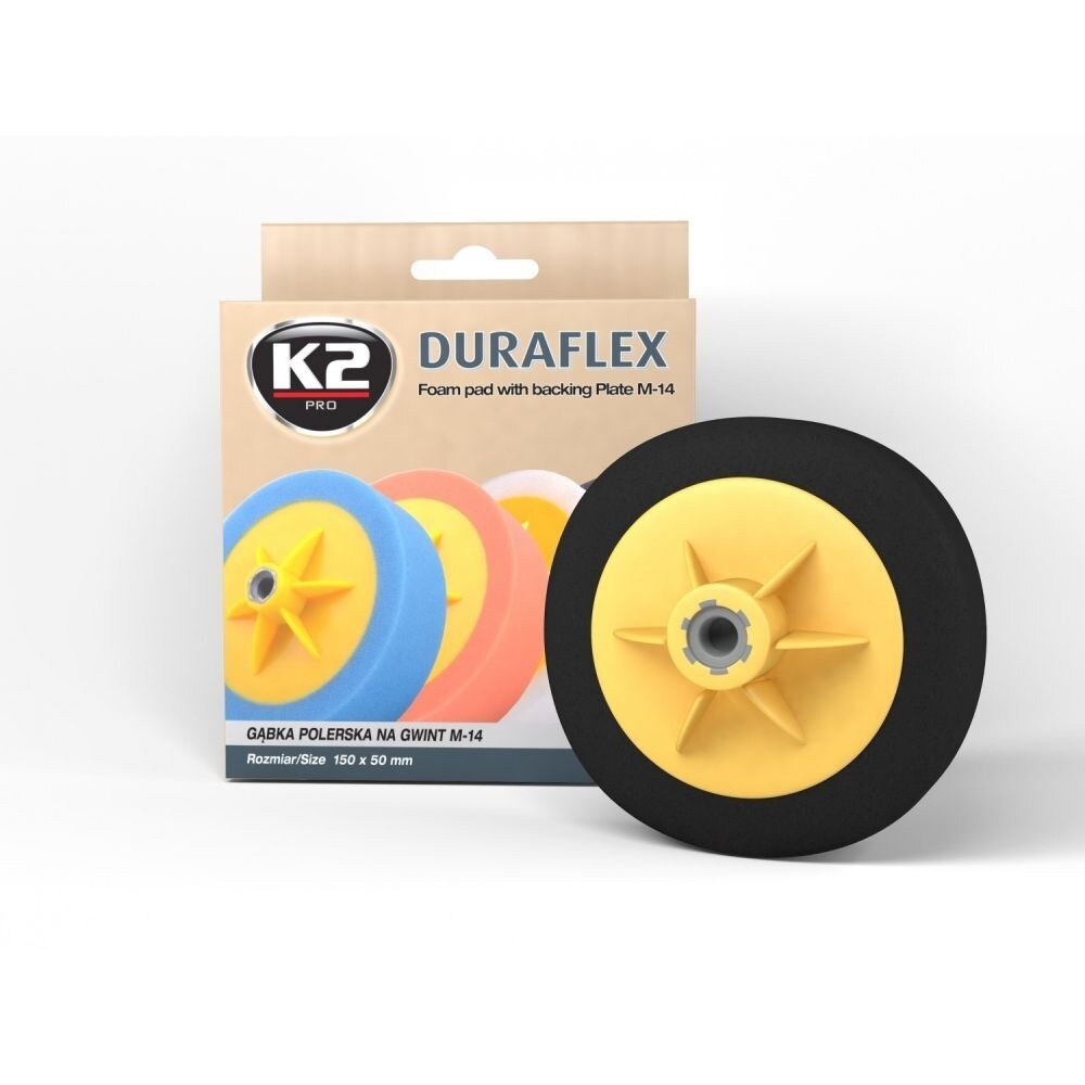 Burete finisare negru DURAFLEX FOAM BLACK K2, Negru