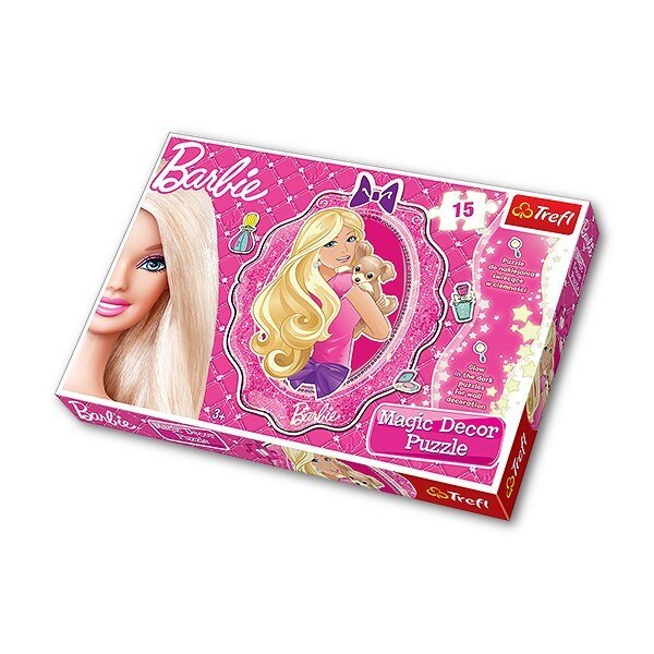 Puzzle Trefl, Barbie, 15 piese
