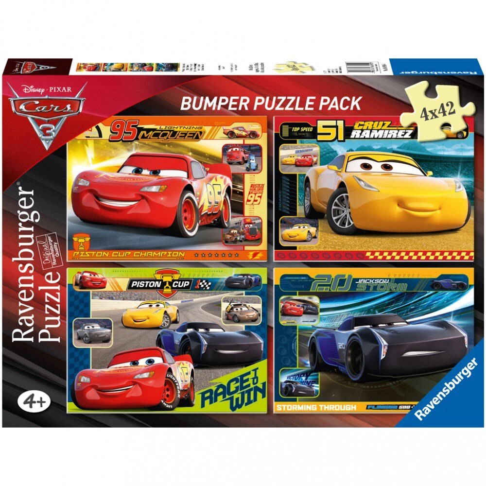 Puzzle Ravensburger, 068906, Cars, 168 piese