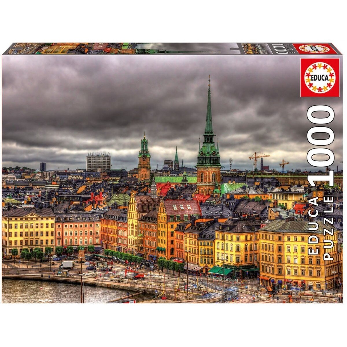 Puzzle Educa, Vederi ale Stockholmului, 1000 piese