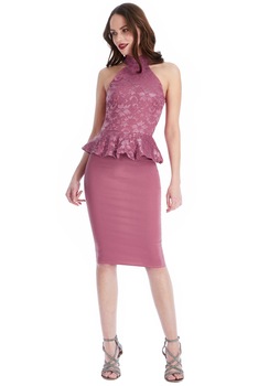 Rochie office, City Goddess, Office,culoare Mov, L EU Rochie office, City Goddess, Office,culoare Mov, L EU