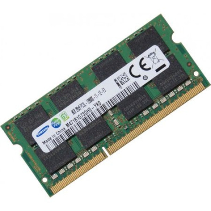 Pachet 16GB, 2 x 8 GB sodimm DDR3L Samsung pentru laptop, bulk, 1600MHz, CL11, 1.35V, plus cablu incarcare telefon