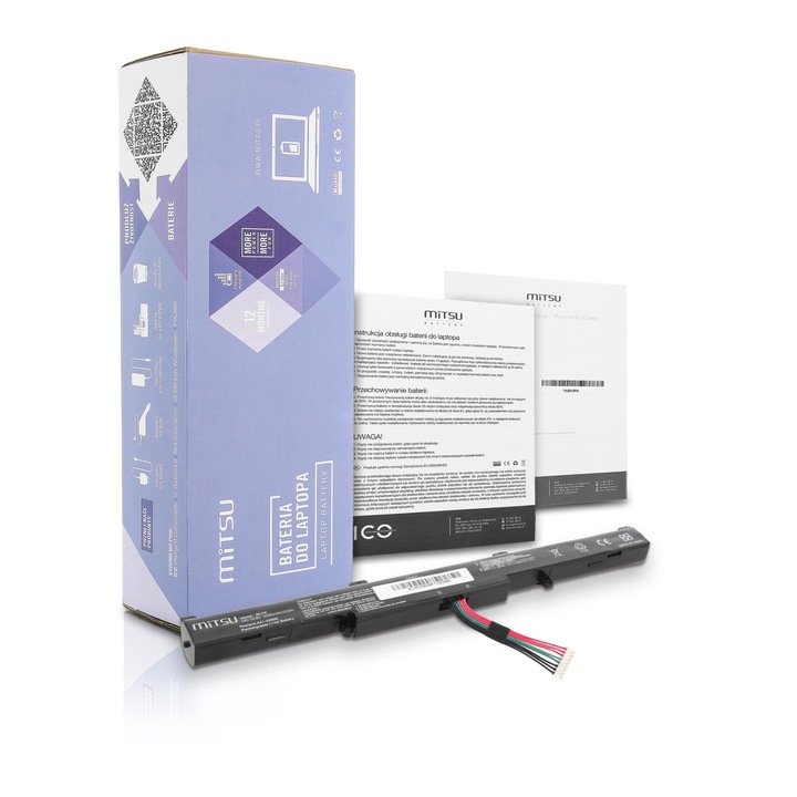 Baterie laptop Clasa A Mitsu compatibila Asus A550E, K550E MO00556