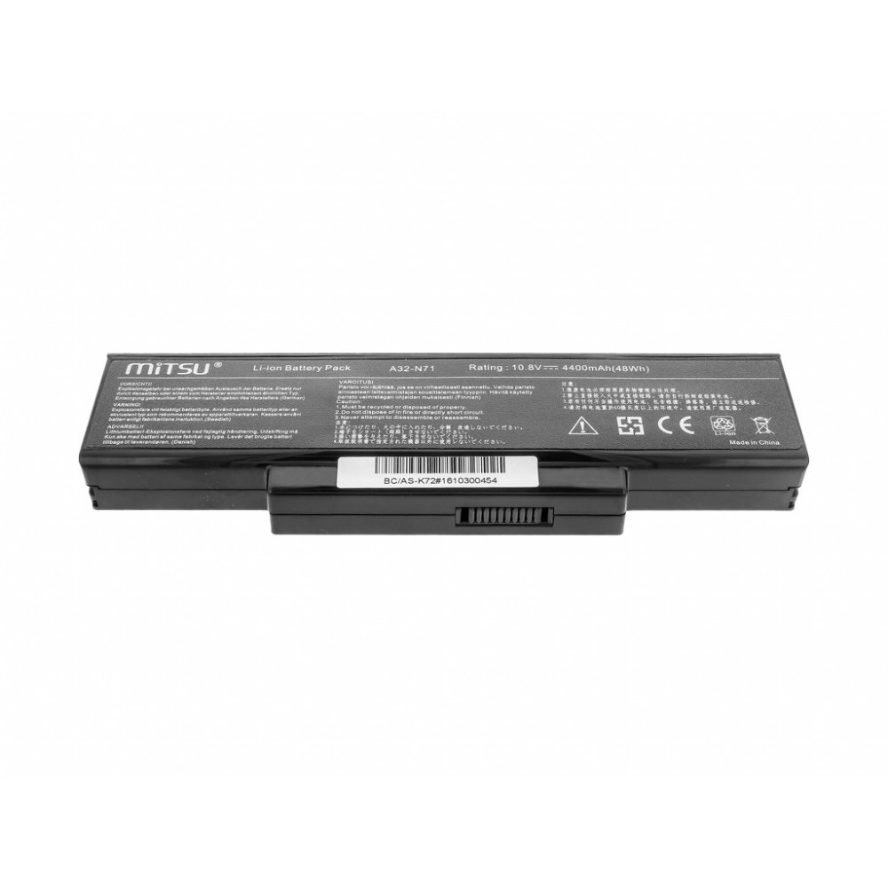 Baterie laptop Clasa A Mitsu compatibila Asus K72,K73,N73,X77,A32-K72,A32-N71