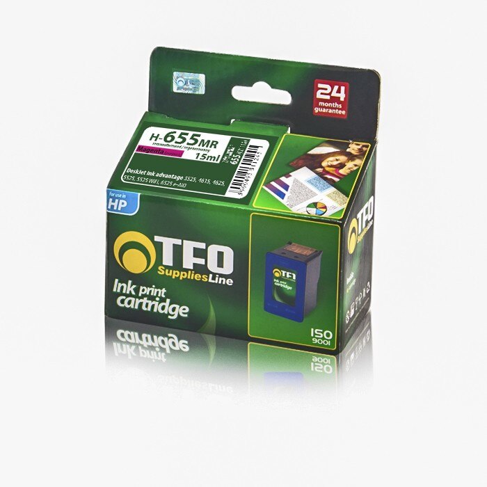 Cartus Telforceone, H-655MR, pentru HP, 12ml, Rosu
