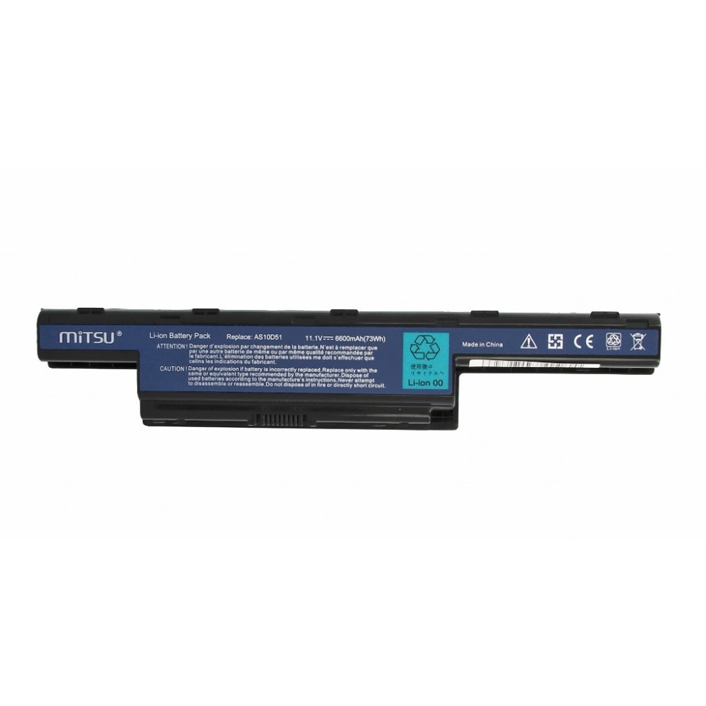 Baterie laptop Clasa A Mitsu compatibila Acer Aspire 4551, 4741, 5741 ,BC06,6600mAh