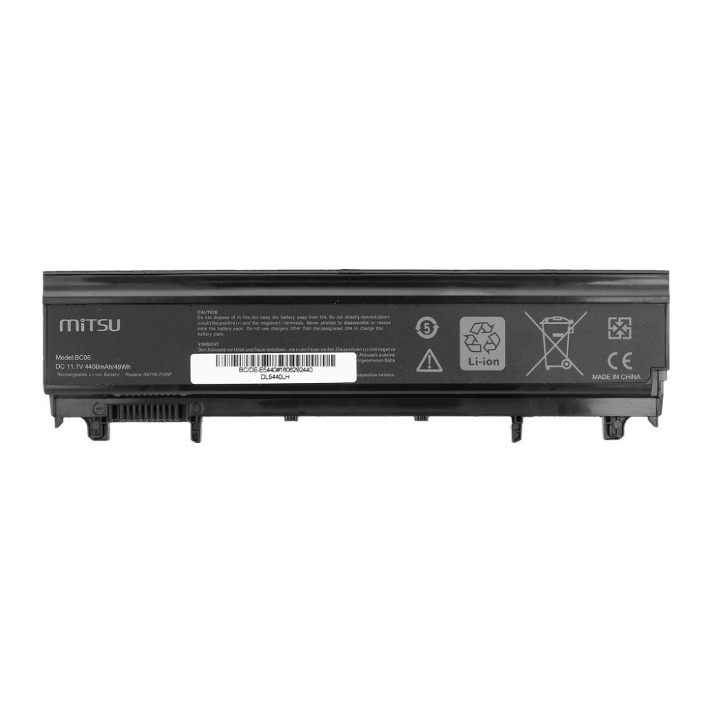 Baterie laptop Clasa A Mitsu compatibila Dell Latitude E5440, E5540 4400mAh,N5YH9
