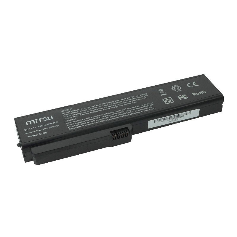 Baterie laptop Clasa A Mitsu compatibila Fujitsu Si1520,V3205,SQU-518,SQU-522