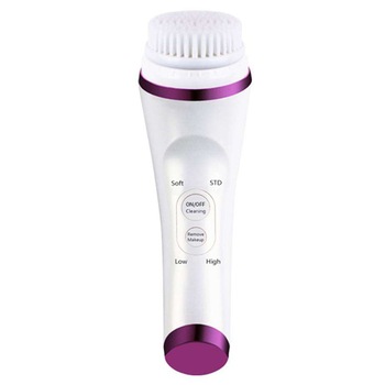 Aparat Perie Ultrasunete Curatare Machiaj Facial, Indepartarea Impuritati, Intinerirea pielii Perfect, Alb E002 Aparat Perie Ultrasunete Curatare Machiaj Facial, Indepartarea Impuritati, Intinerirea pielii Perfect, Alb E002