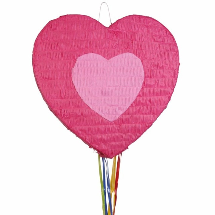 Pinata Party cu sfori in forma de Inima Sweet Love
