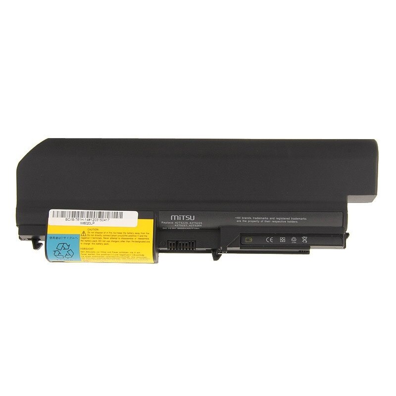 Baterie laptop Clasa A Mitsu compatibila IBM 14inch T61, R61 6600mAh,42T5229